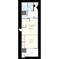 ポルトデュボヌール701の間取り