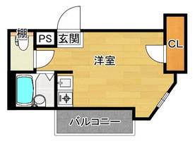 Cube豊新の間取り