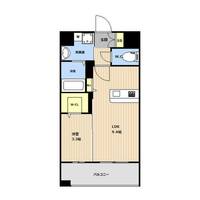 VALENTIA天神東1003の間取り