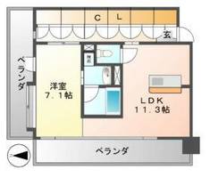 物件の間取り画像