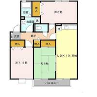 兵庫県洲本市桑間(アパート)の賃貸物件の間取り