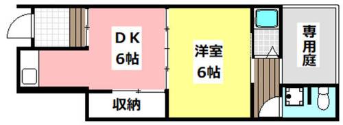 コーポ竹橋の間取り
