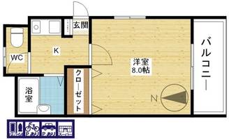 セントラル淀川の間取り