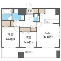 北海道札幌市西区琴似一条3丁目(マンション)の賃貸物件の間取り