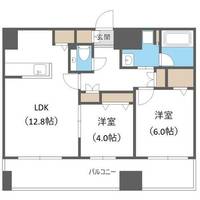北海道札幌市西区琴似一条3丁目(マンション)の賃貸物件の間取り