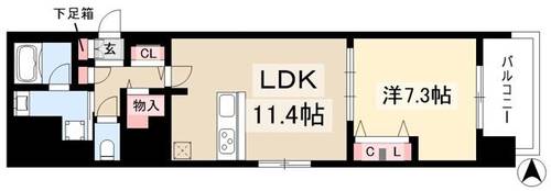 物件の間取り画像