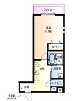 大阪府大阪市鶴見区今津中4丁目(アパート)の賃貸物件の間取り