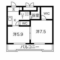 物件の間取り画像