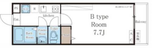 アークリード洛北の間取り