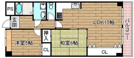 物件の間取り画像