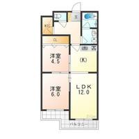 ビューハイツ京都山科の間取り