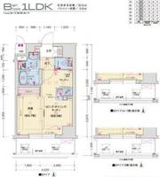 Asclaire京都西院の間取り