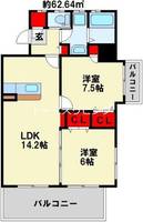 物件の間取り画像