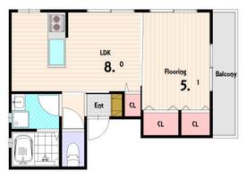 KARIN新長田アネックスの間取り