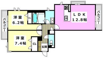 物件の間取り画像
