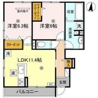 物件の間取り画像