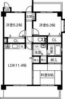 物件の間取り画像