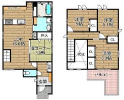 物件の間取り画像