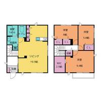 愛知県名古屋市天白区焼山2丁目(一戸建)の賃貸物件の間取り