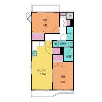 ポニーヒル長久手B棟の間取り