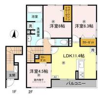 物件の間取り画像