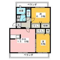 エスポワール美園の間取り