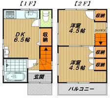 物件の間取り画像
