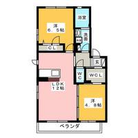 クレールメゾン 東棟の間取り