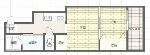 物件の間取り画像
