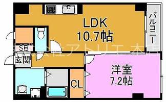 物件の間取り画像
