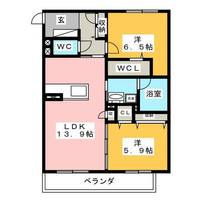 ラフ アンド タフ 向山の間取り