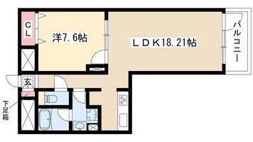 物件の間取り画像