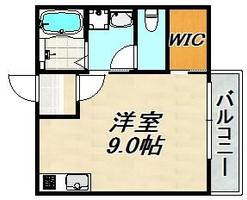 ルミエール西代A棟の間取り