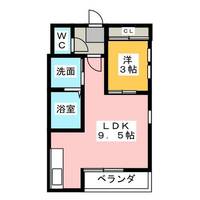 グランティック サンメゾン新瑞の間取り