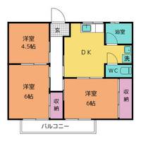 コーポ籾山の間取り