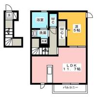 プレジールの間取り