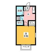 ファミール堀部Ⅲの間取り
