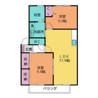 物件の間取り画像