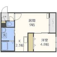 北海道札幌市手稲区前田四条11丁目(マンション)の賃貸物件の間取り