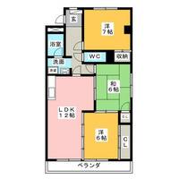 パークサイドマンションの間取り