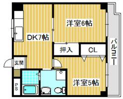 物件の間取り画像
