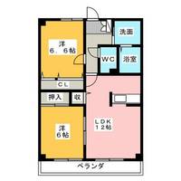メトロ扶桑の間取り