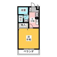 メゾン・ド・ラヴィ菰口Ⅰの間取り