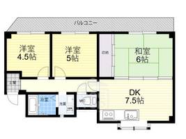 物件の間取り画像