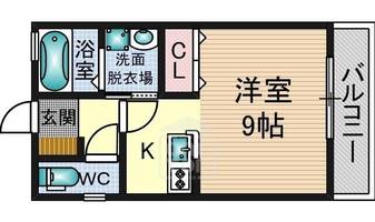 メゾンリヴェールの間取り