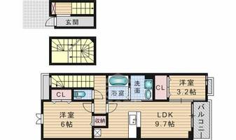 物件の間取り画像