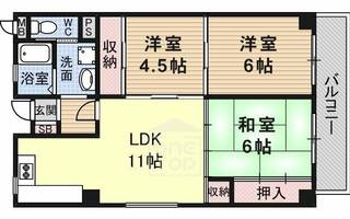 久富マンションの間取り