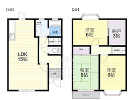 N・Sハイツの間取り