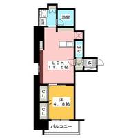 ルシェット白川公園の間取り