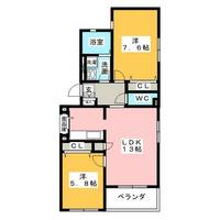 エスパシオ日赤の間取り